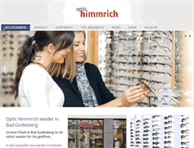 Tablet Screenshot of optic-himmrich.de